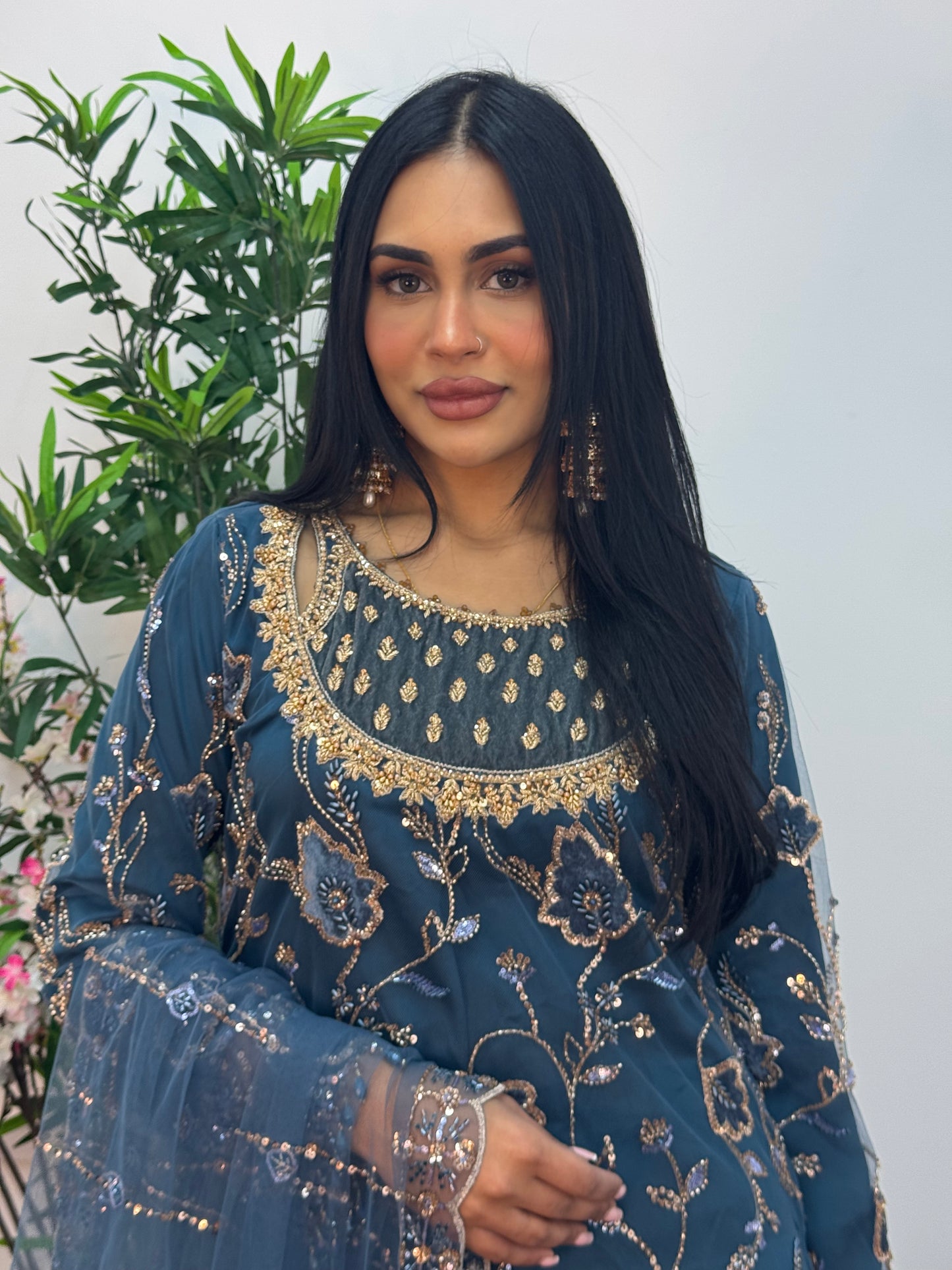 Siyara - CutDana - Teal -