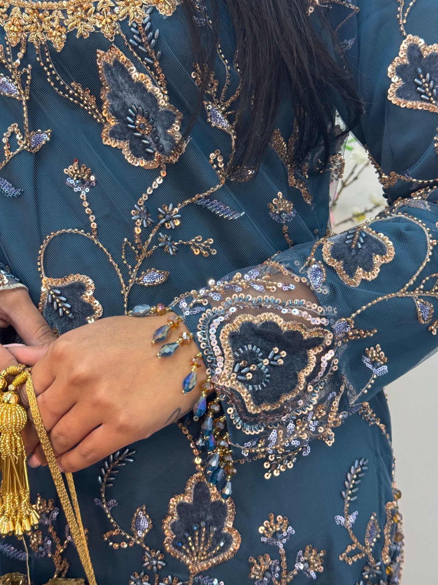 Siyara - CutDana - Teal -