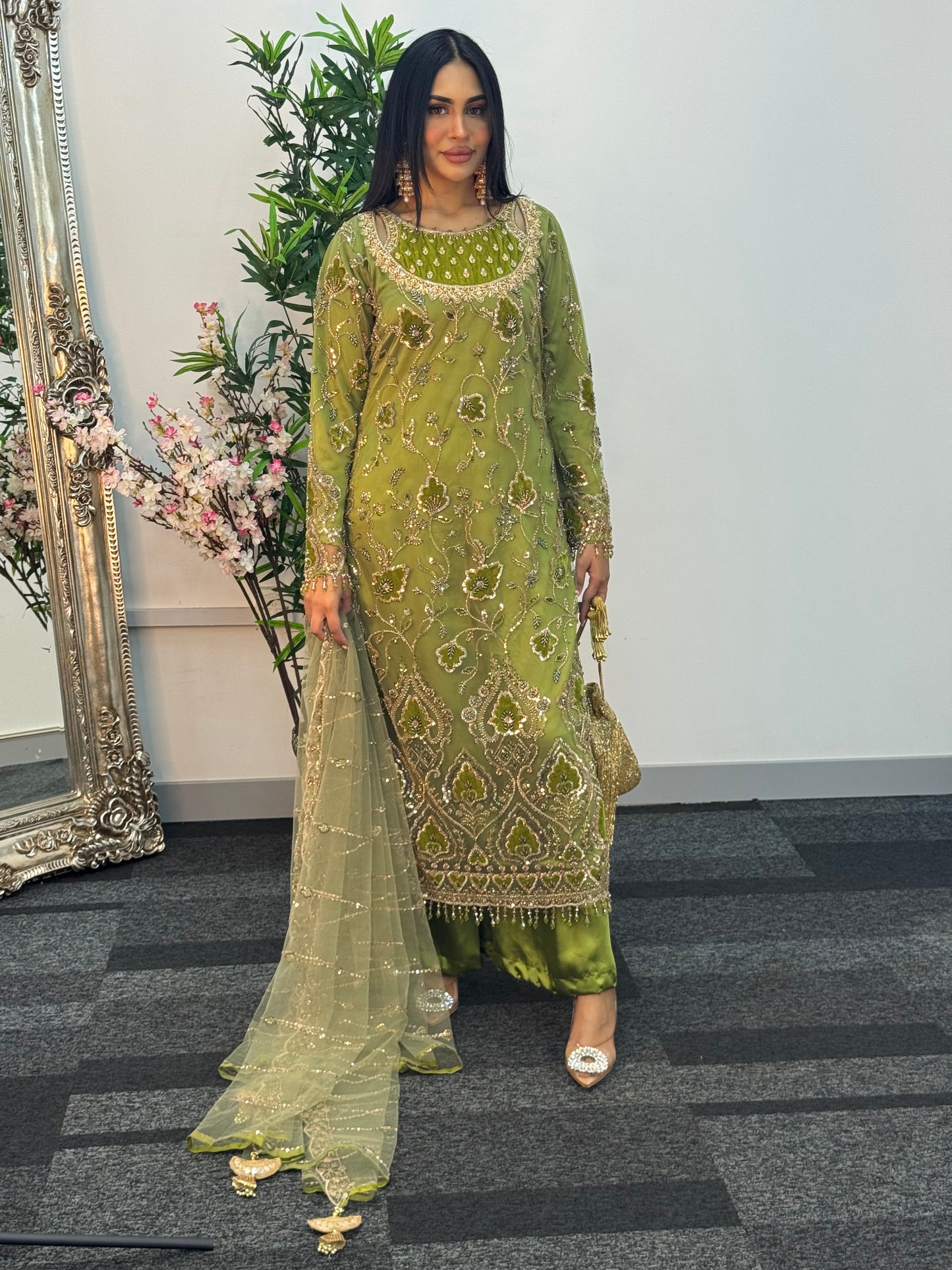 Siyara - CutDana -Green -