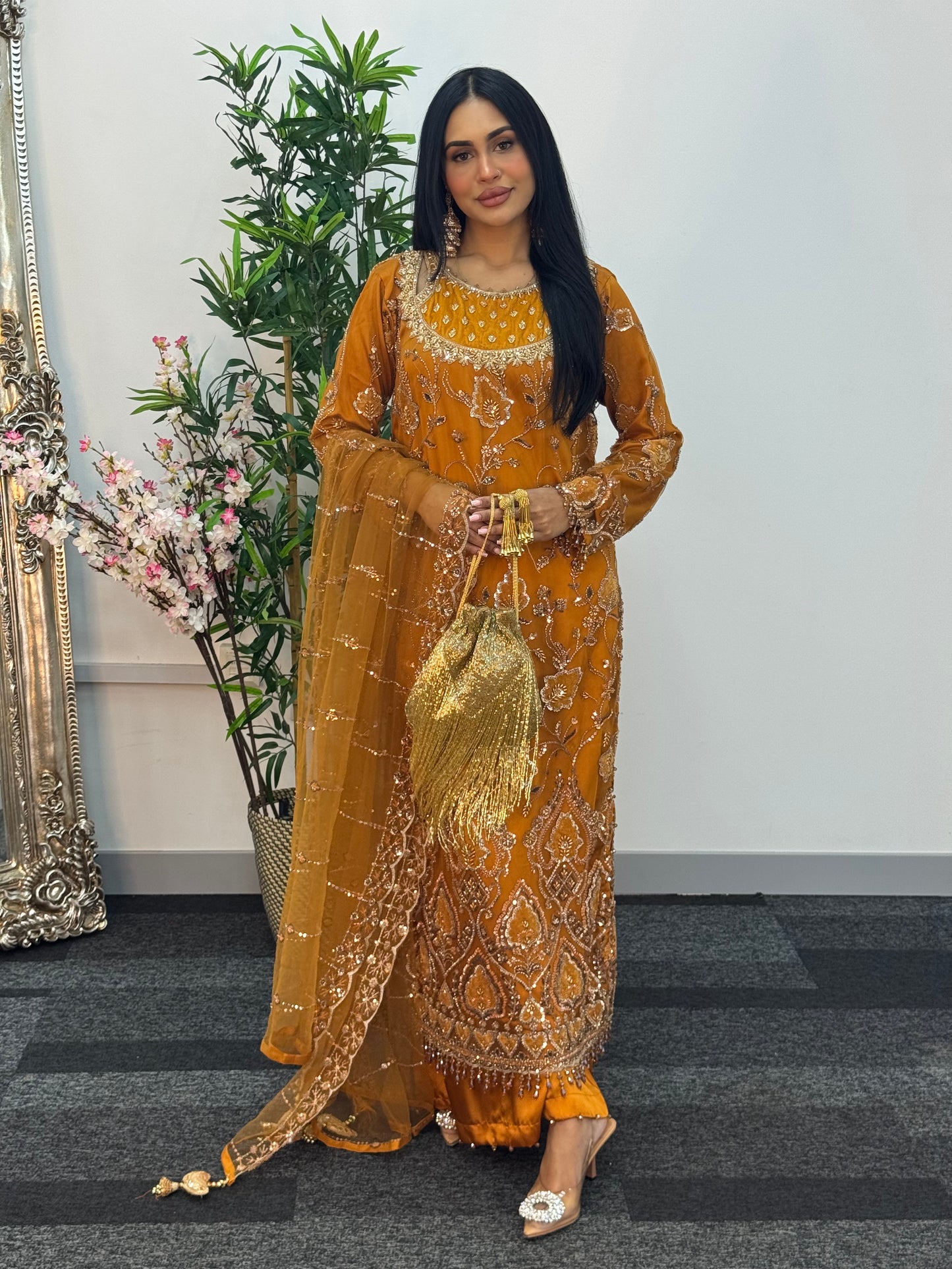 Siyara - CutDana - Mustard-