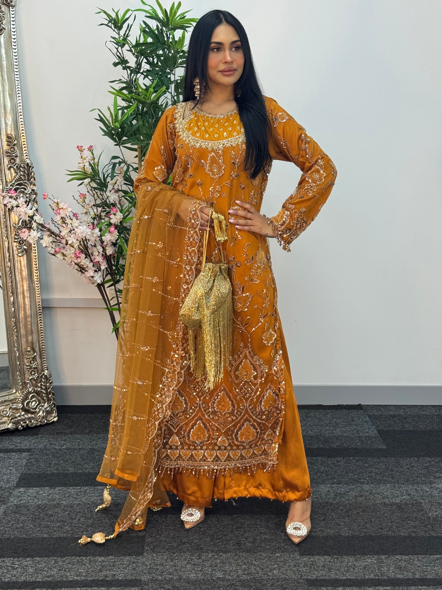 Siyara - CutDana - Mustard-