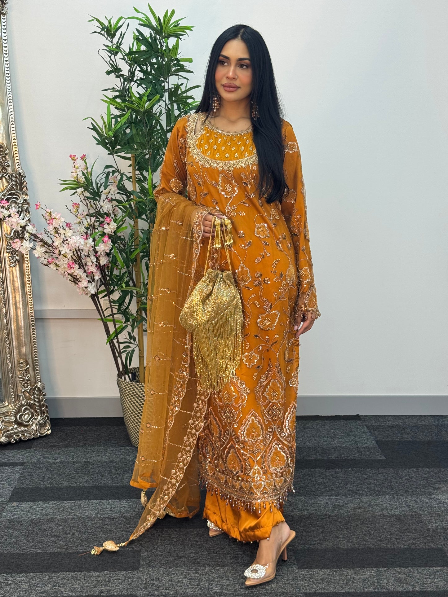 Siyara - CutDana - Mustard-