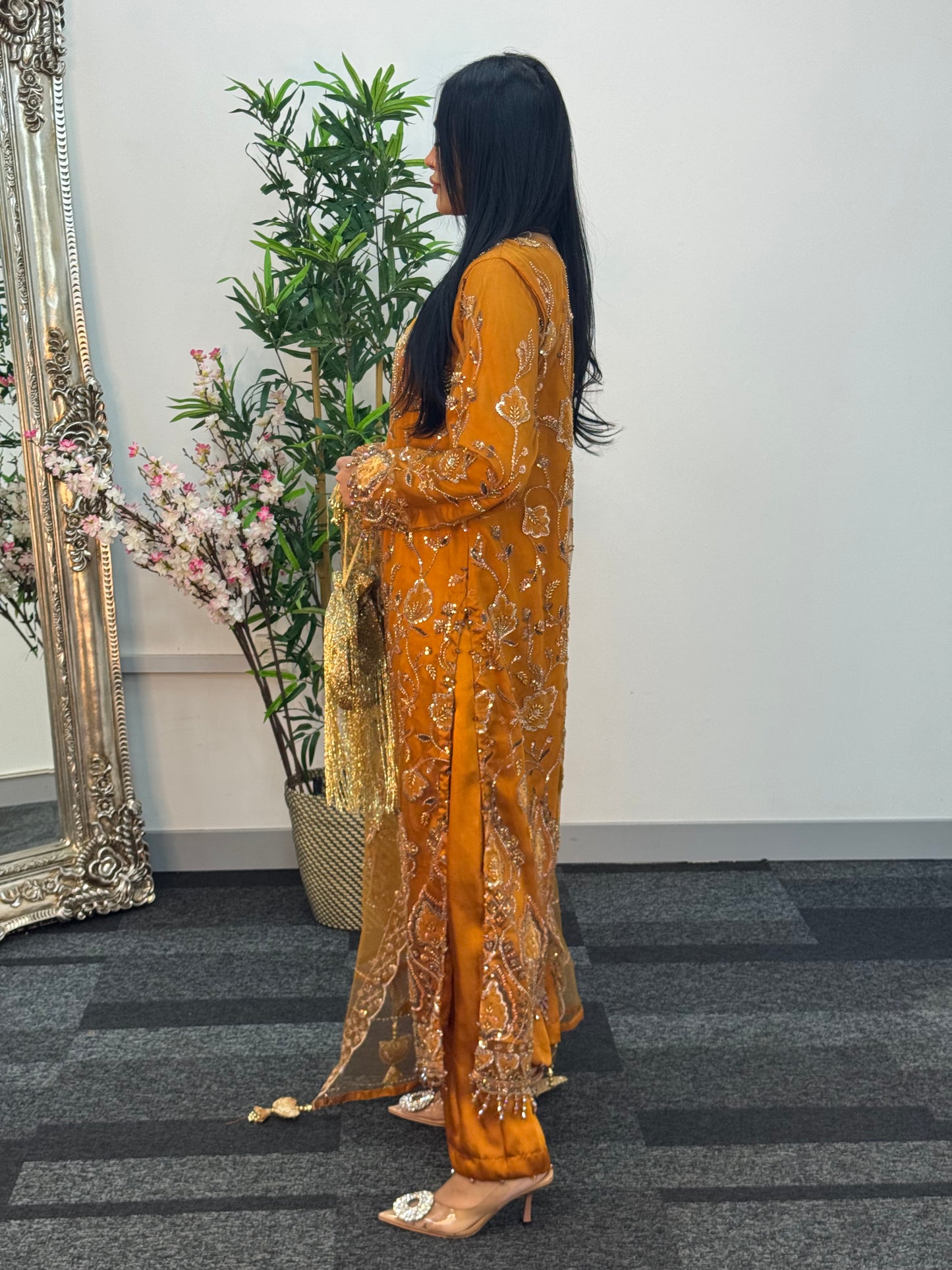 Siyara - CutDana - Mustard-