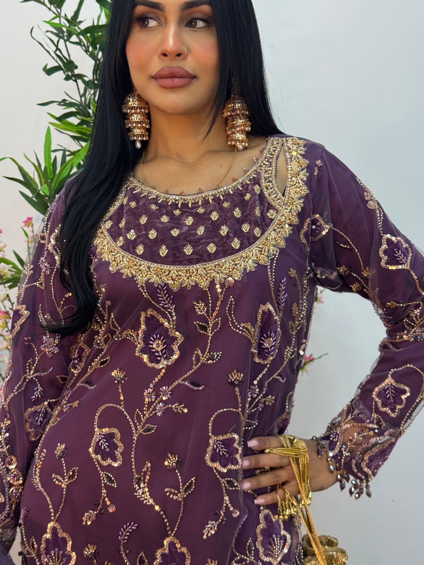 Siyara - CutDana -purple-