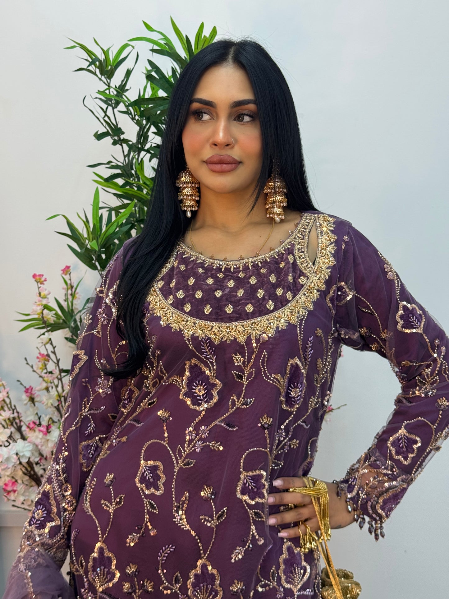 Siyara - CutDana -purple-