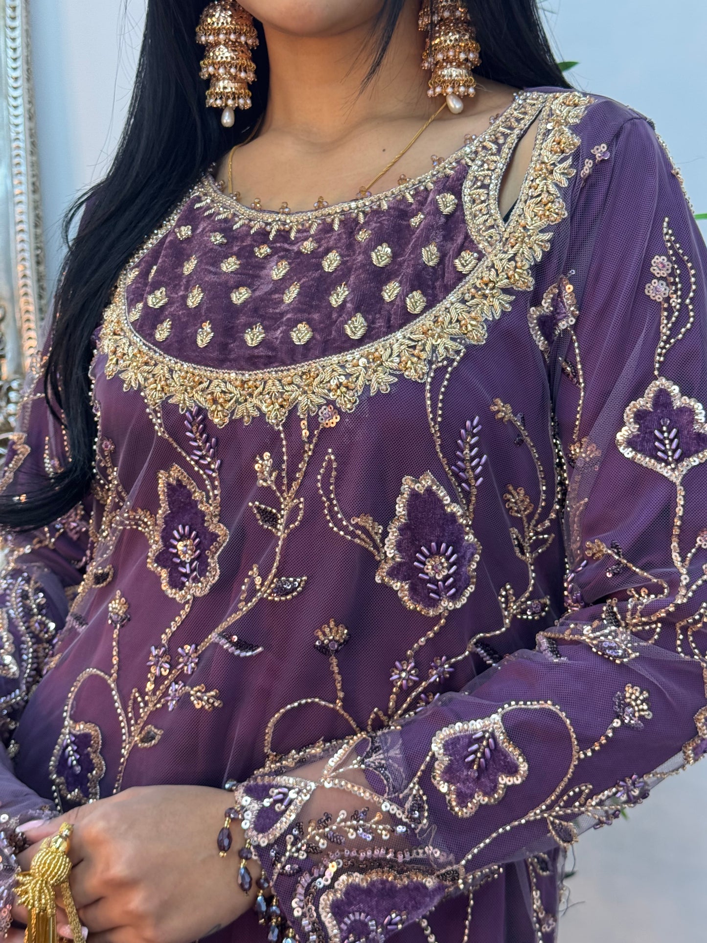 Siyara - CutDana -purple-