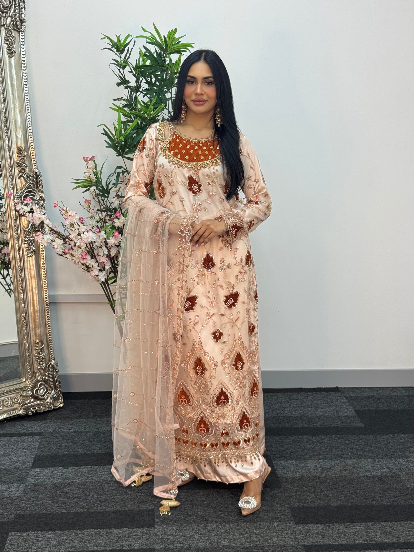 Siyara - CutDana - Peach -