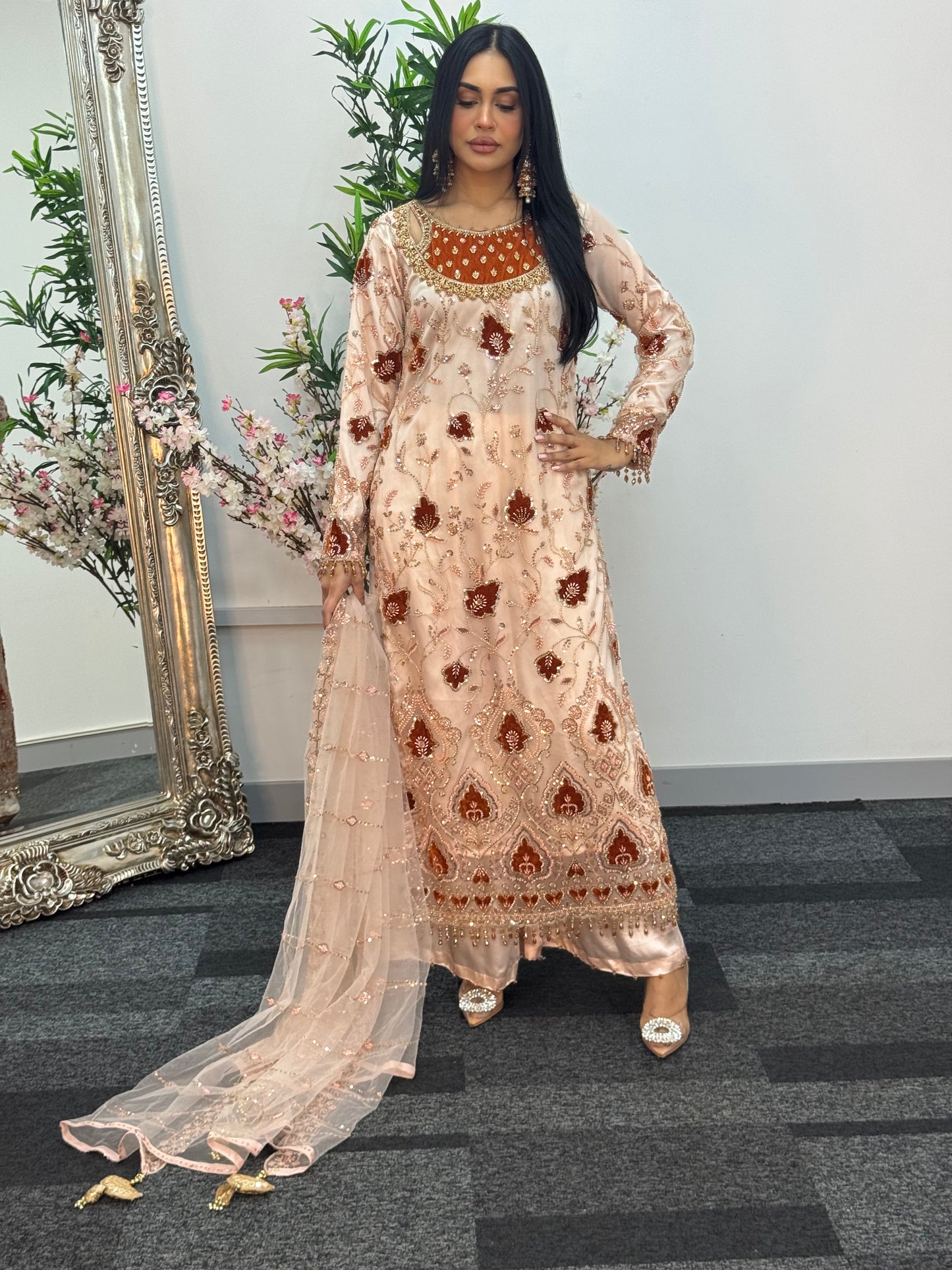 Siyara - CutDana - Peach -