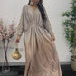 Moon Kaftaan - Ombre Party Wear Kaftan - brown -