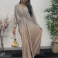Moon Kaftaan - Ombre Party Wear Kaftan - brown -
