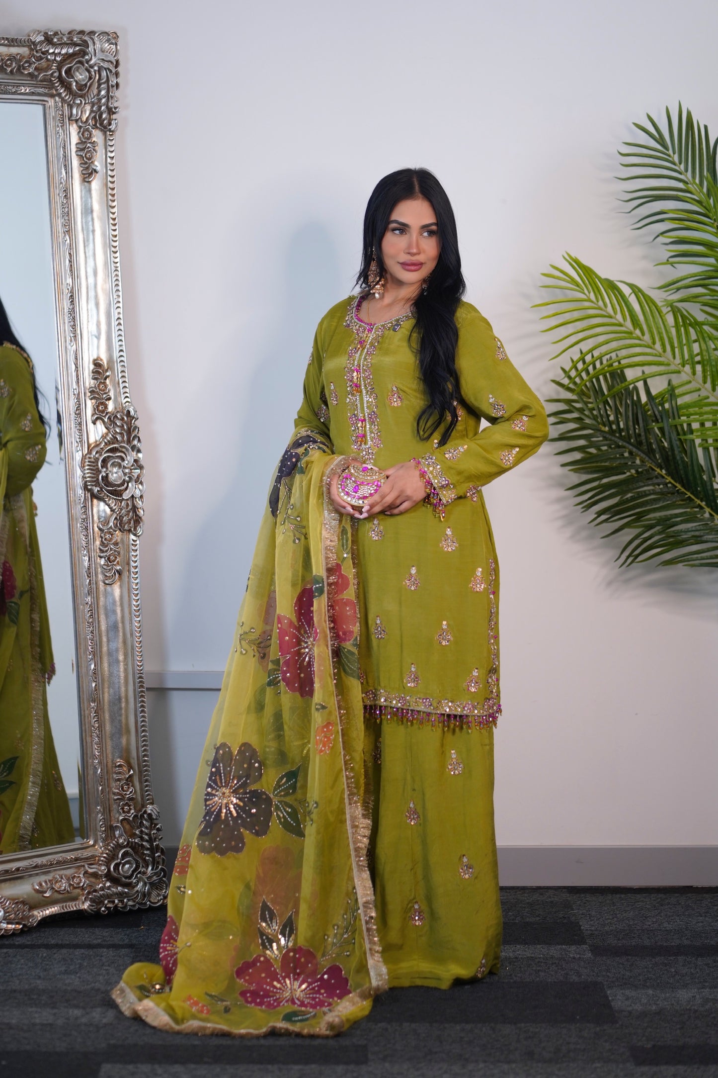 (Preorder 6 weeks) Sheh-nai  - Sharara - Green