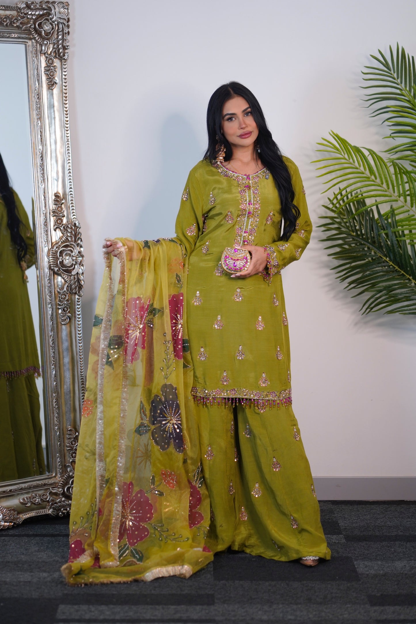 (Preorder 6 weeks) Sheh-nai  - Sharara - Green