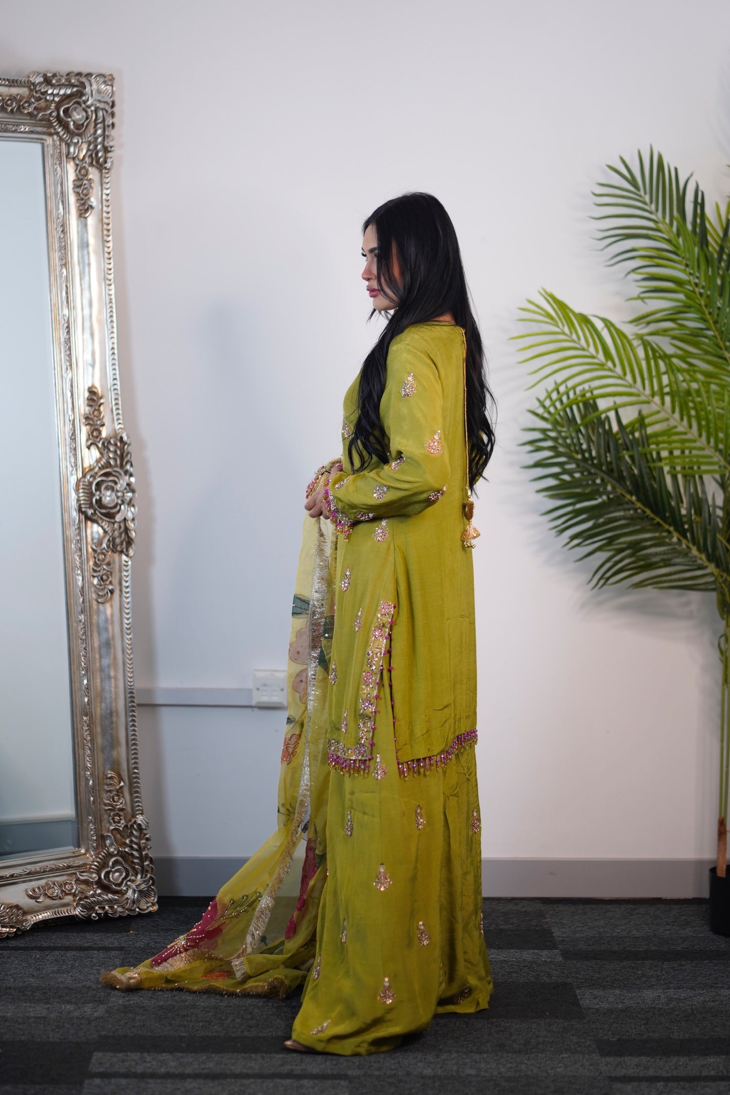 (Preorder 6 weeks) Sheh-nai  - Sharara - Green