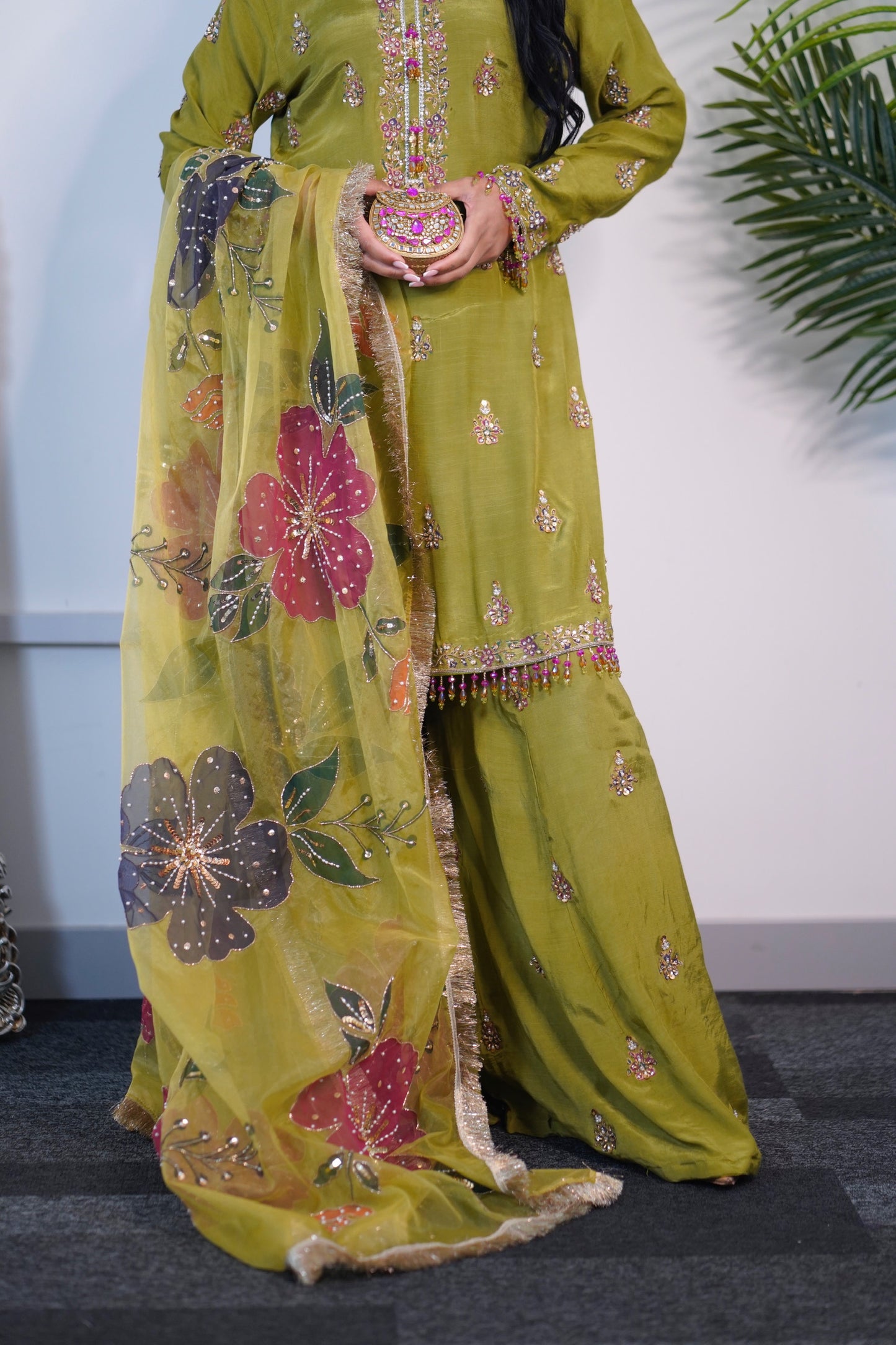 (Preorder 6 weeks) Sheh-nai  - Sharara - Green