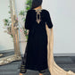 (Pre Order 3/4 Weeks) “Sawan” Velvet Pret Black Party Wedding Outfit