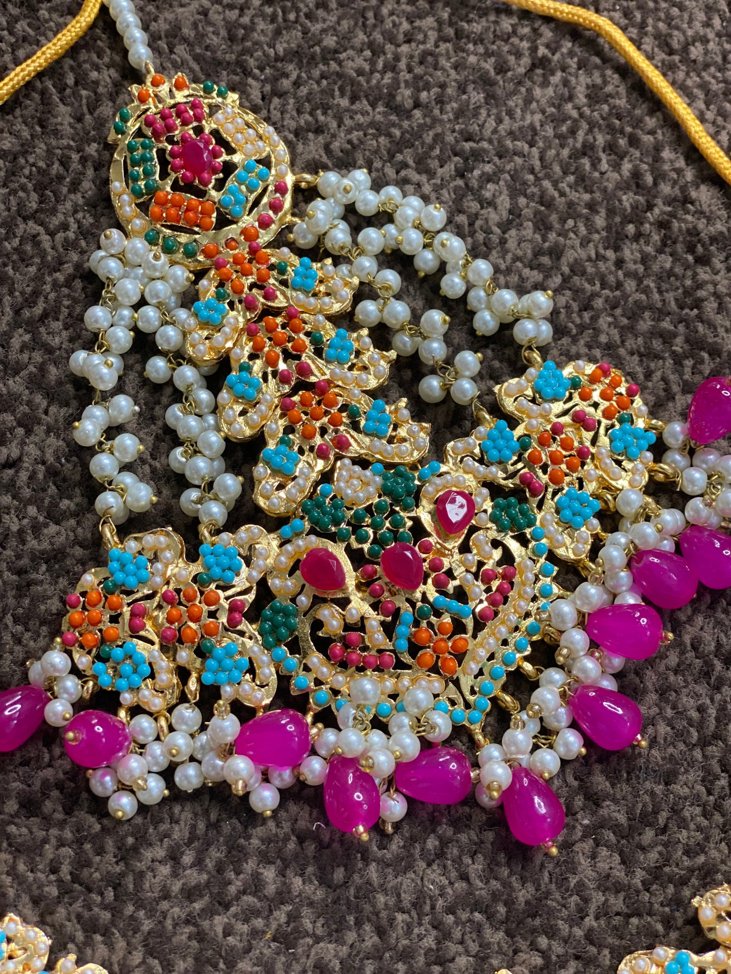 Magenta Pink and Gold Set - Heavy Set