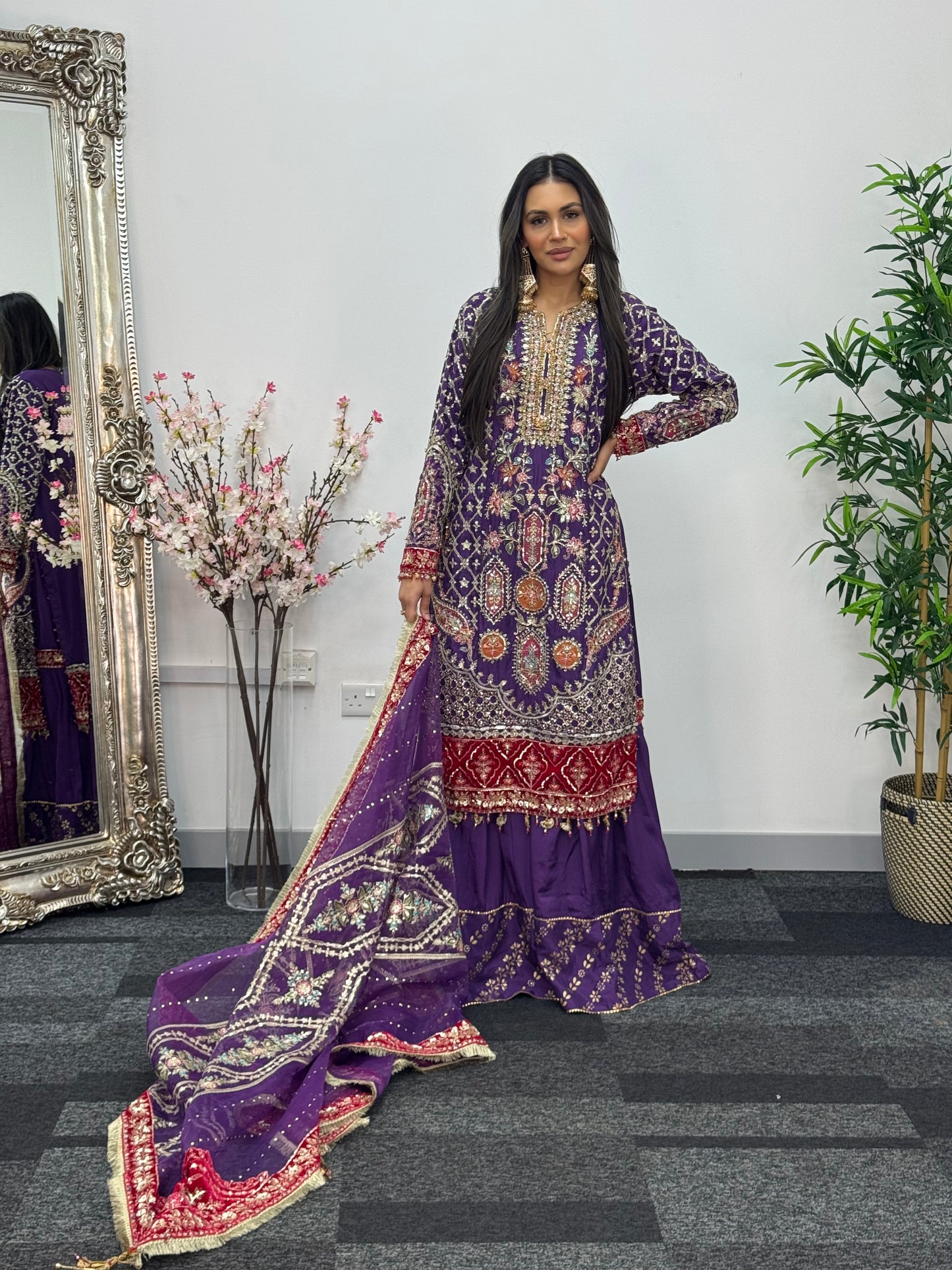 Shagun - Maria B Inspired - Purple - R