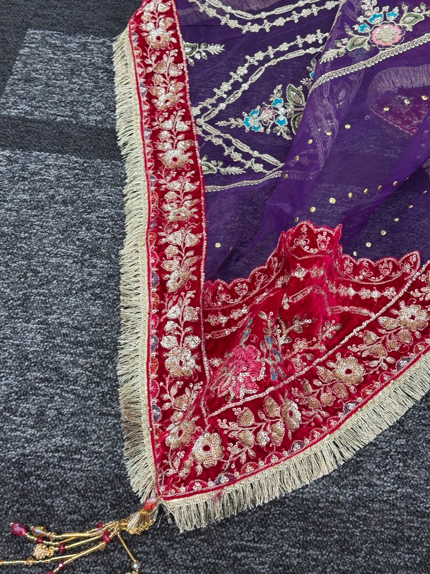 Shagun - Maria B Inspired - Purple - R