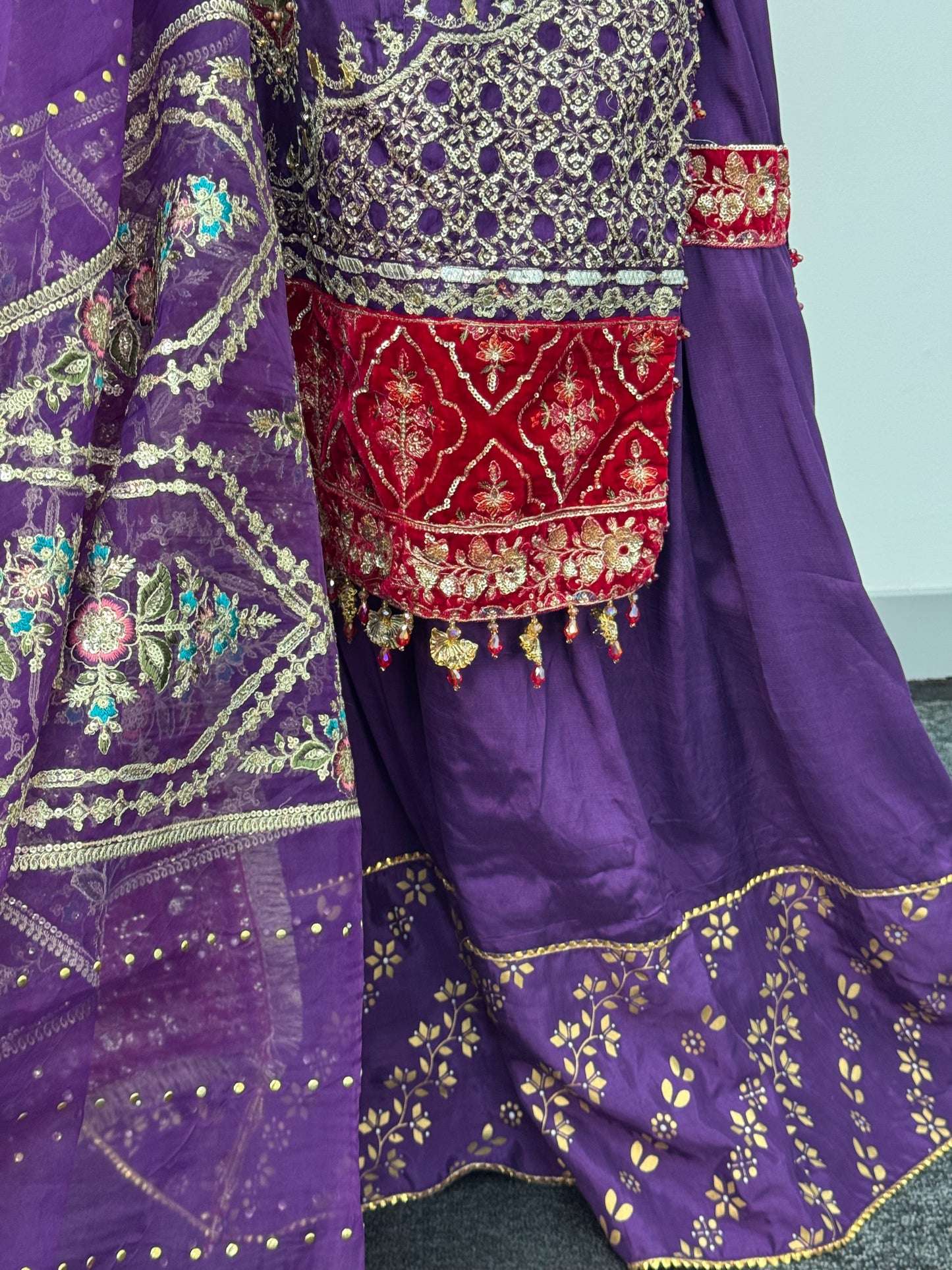 Shagun - Maria B Inspired - Purple - R