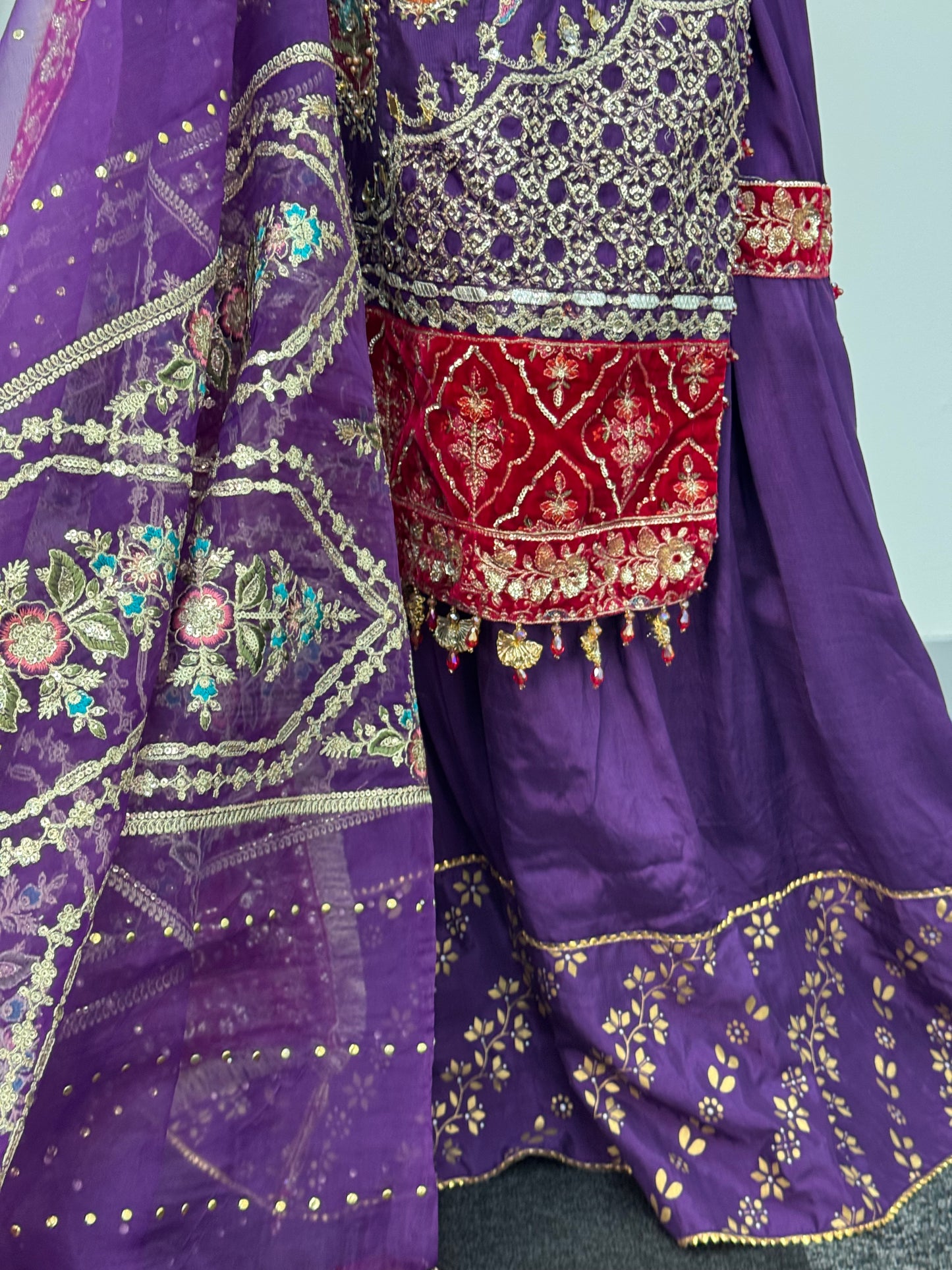 Shagun - Maria B Inspired - Purple - R