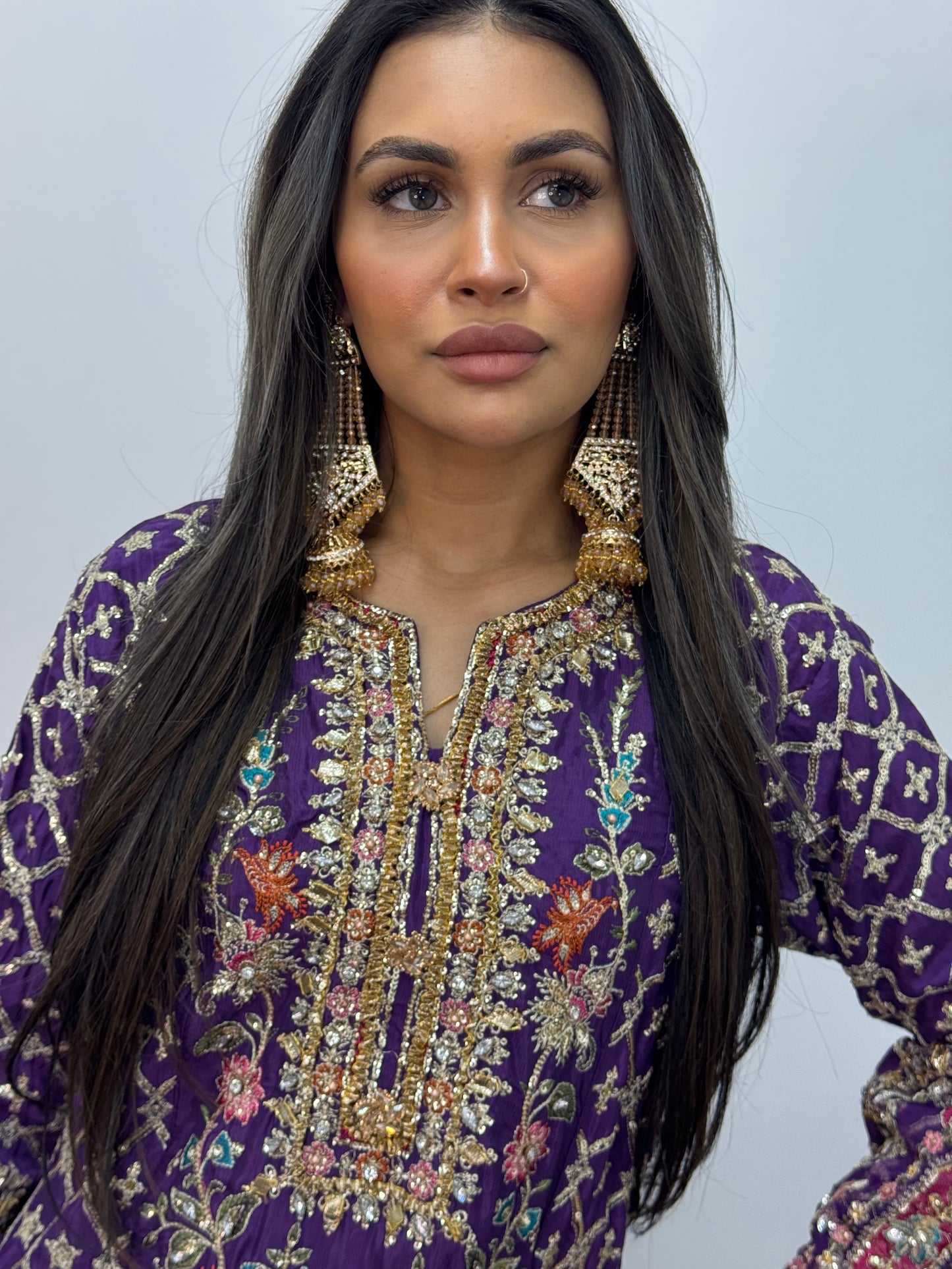 Shagun - Maria B Inspired - Purple - R