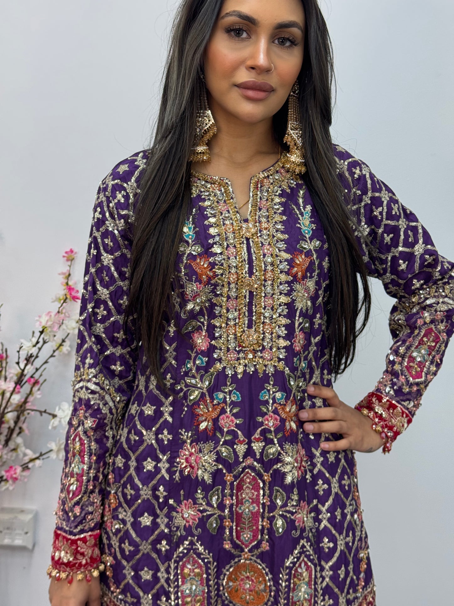 Shagun - Maria B Inspired - Purple - R