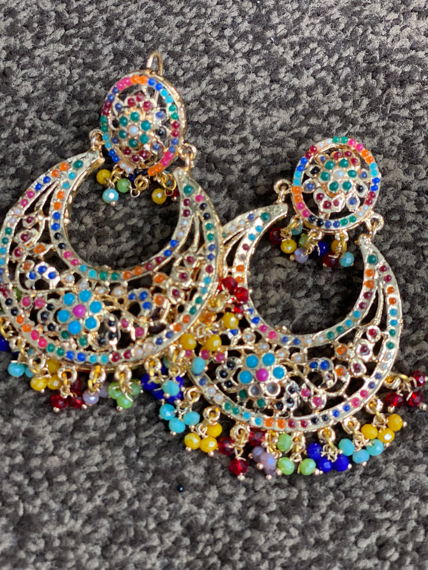 Multi Earrings - Baliyan Set -