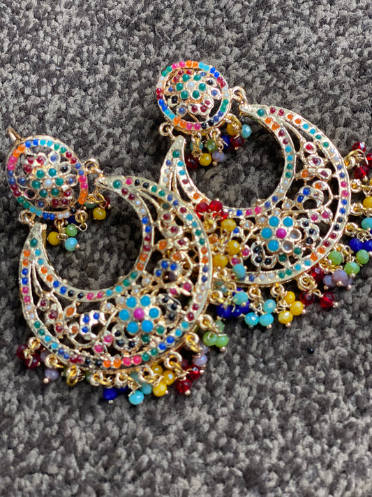 Multi Earrings - Baliyan Set -