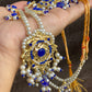 Blue and Gold mala set