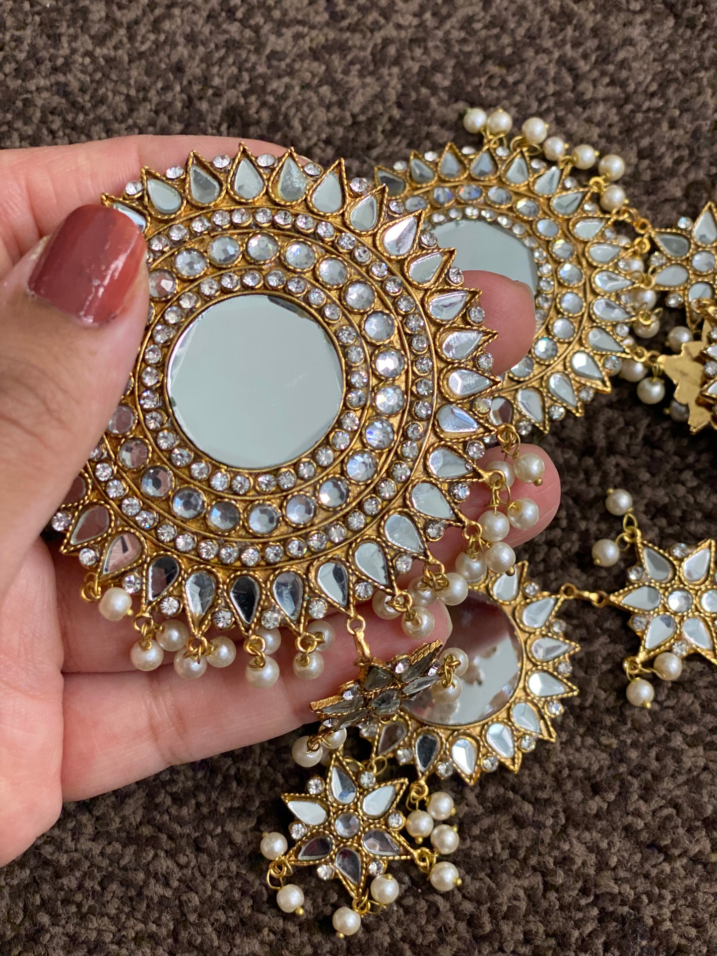 Sheesha Paranda Jewellery - Head piece