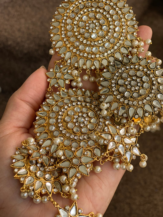 Kundan Paranda Jewellery - Head piece