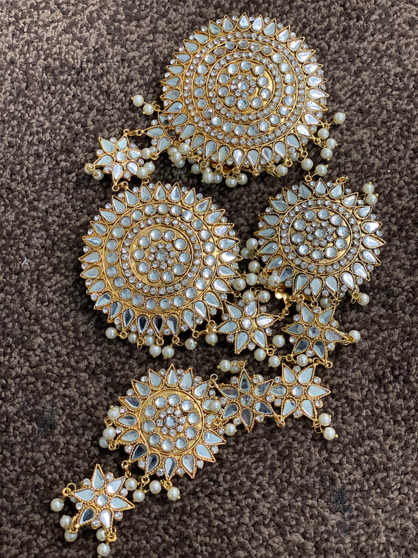 Kundan Paranda Jewellery - Head piece