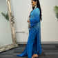 Parisa - Ombre Lacy Crochet - Blue