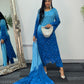 Parisa - Ombre Lacy Crochet - Blue