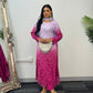 Parisa - Ombre Lacy Crochet - Lilac