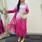 Parisa - Ombre Lacy Crochet - Lilac