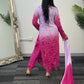 Parisa - Ombre Lacy Crochet - Lilac