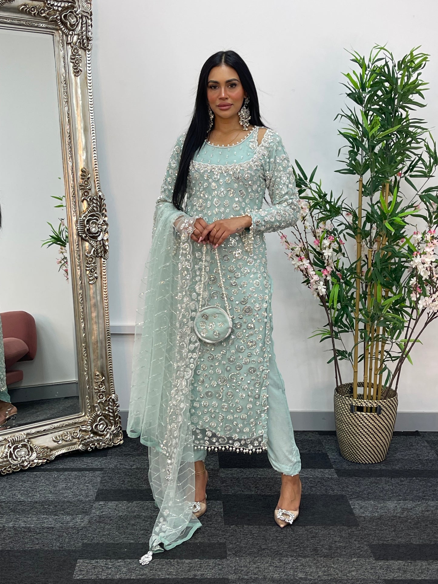 Bali  - Cutdana Net - Mint - Baali - H