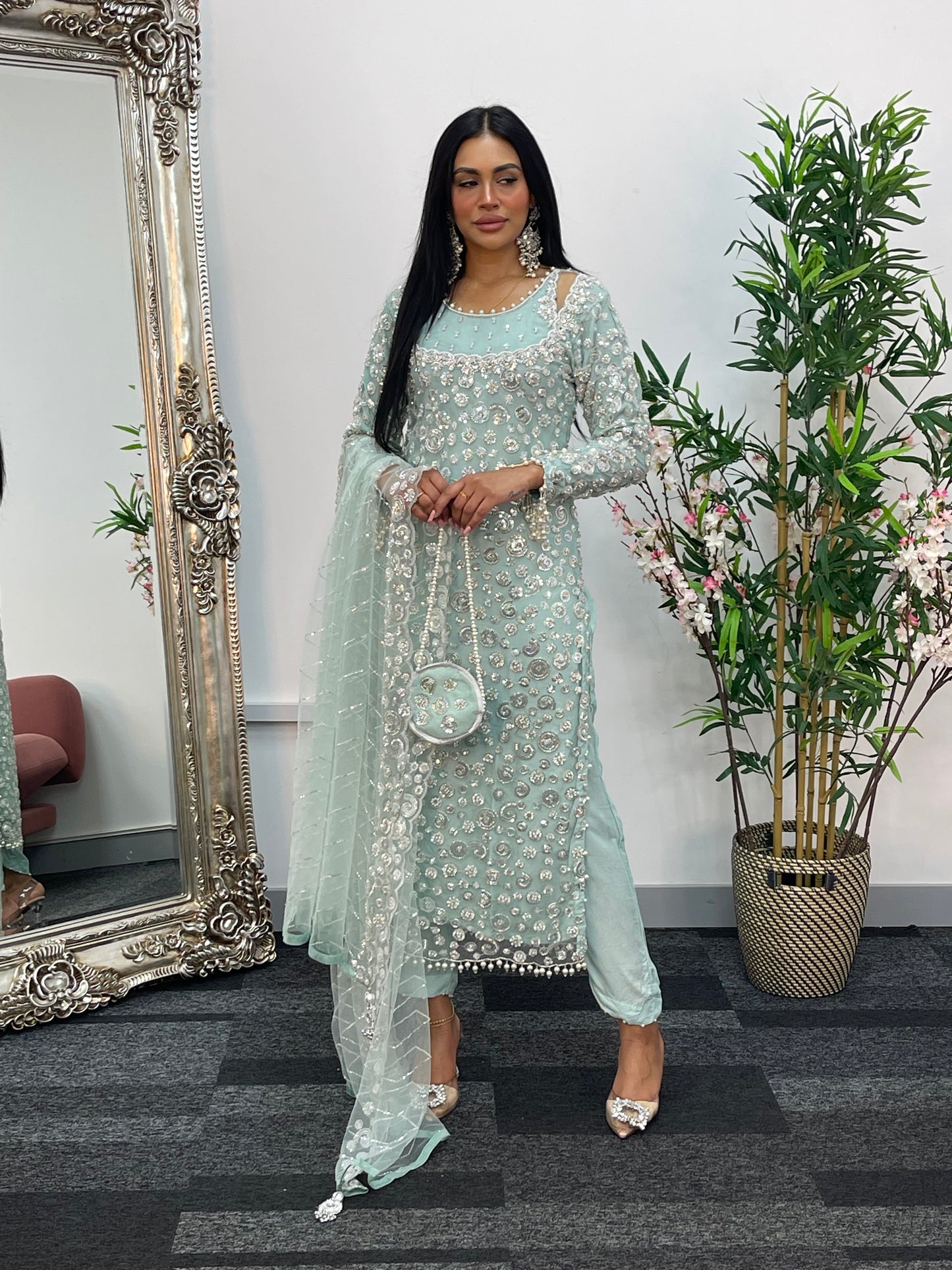 Bali  - Cutdana Net - Mint - Baali - H