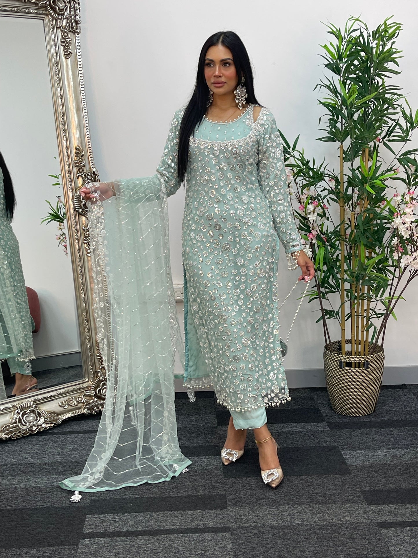 Bali  - Cutdana Net - Mint - Baali - H