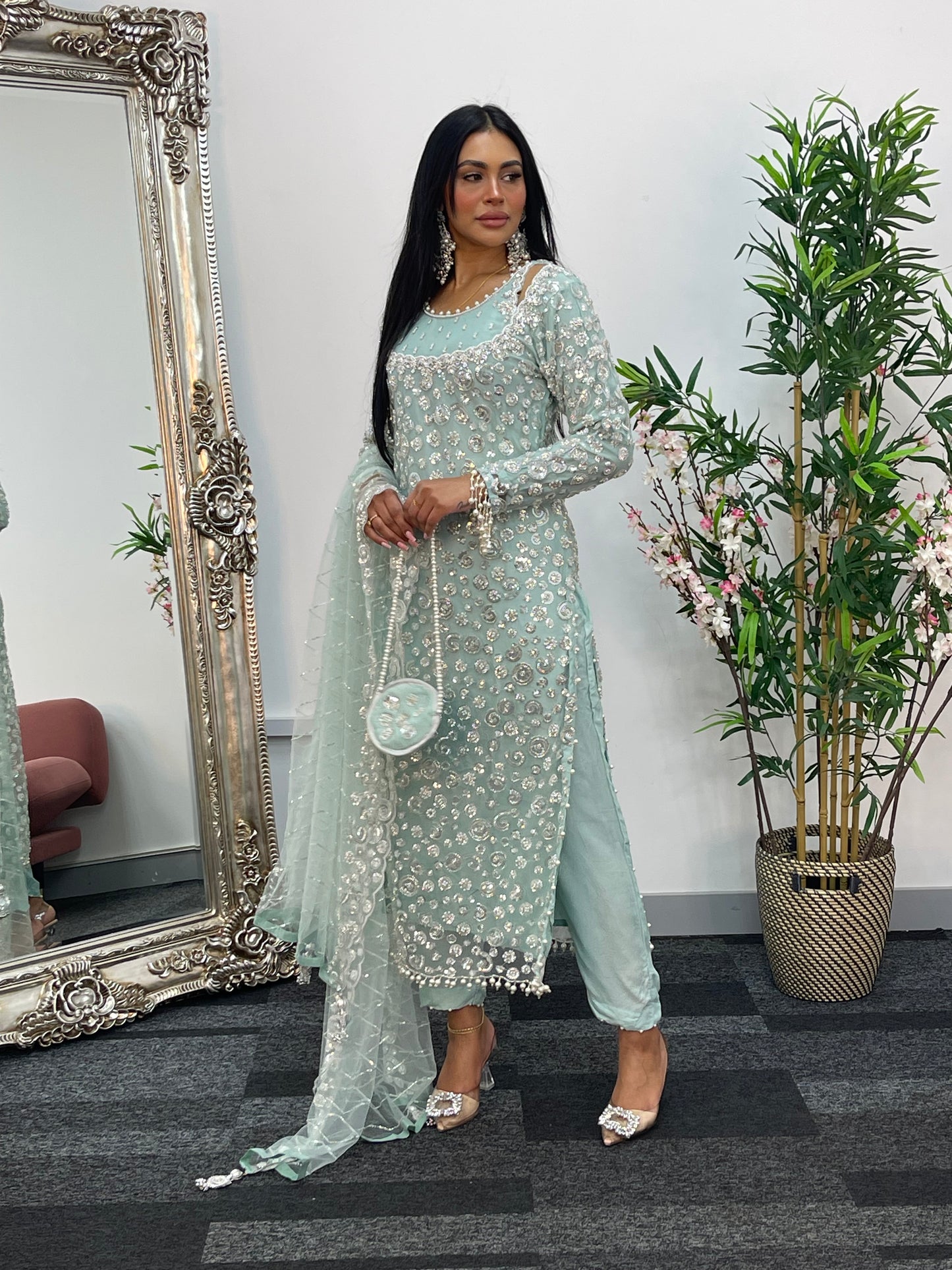 Bali  - Cutdana Net - Mint - Baali - H