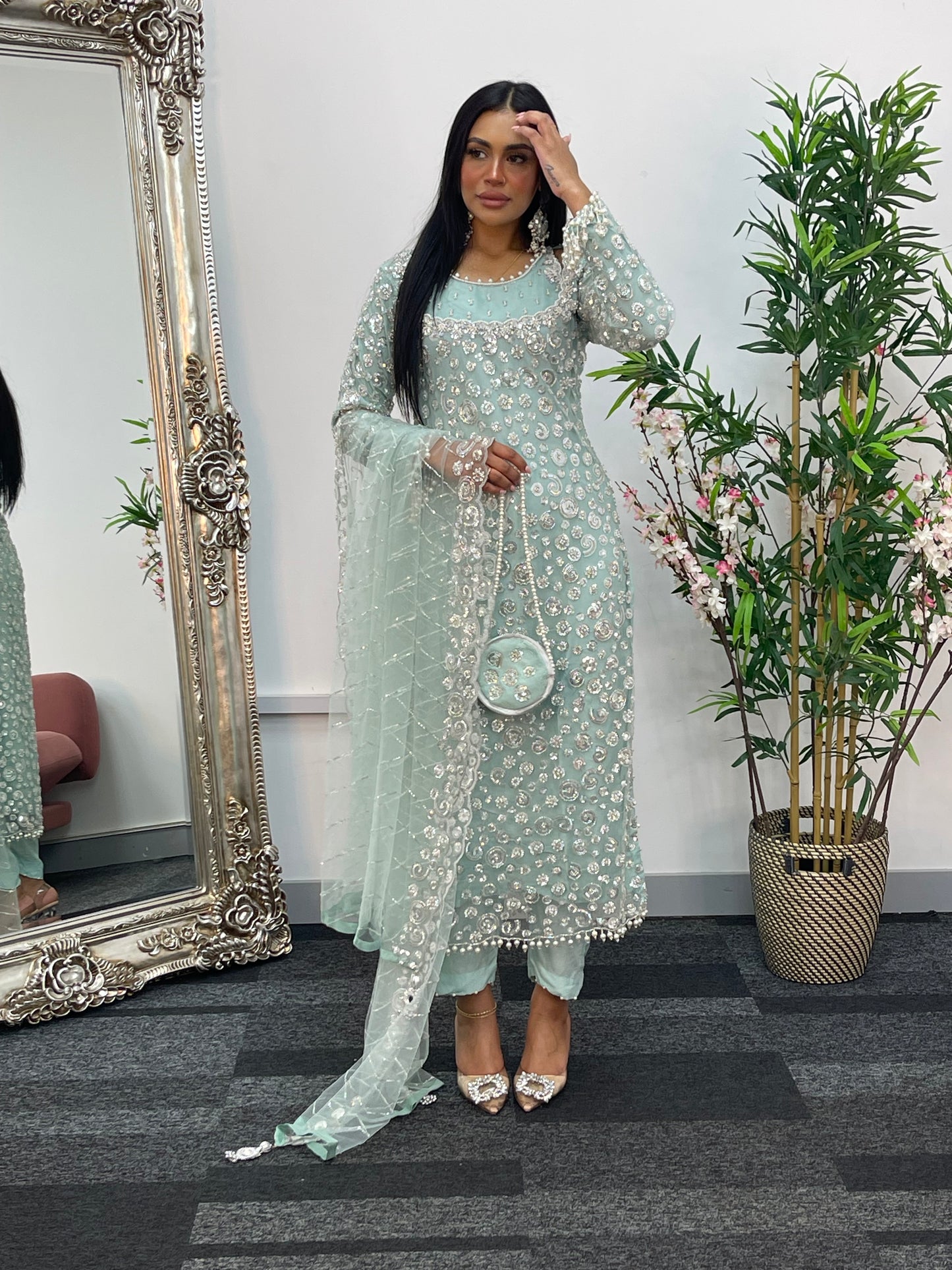 Bali  - Cutdana Net - Mint - Baali - H