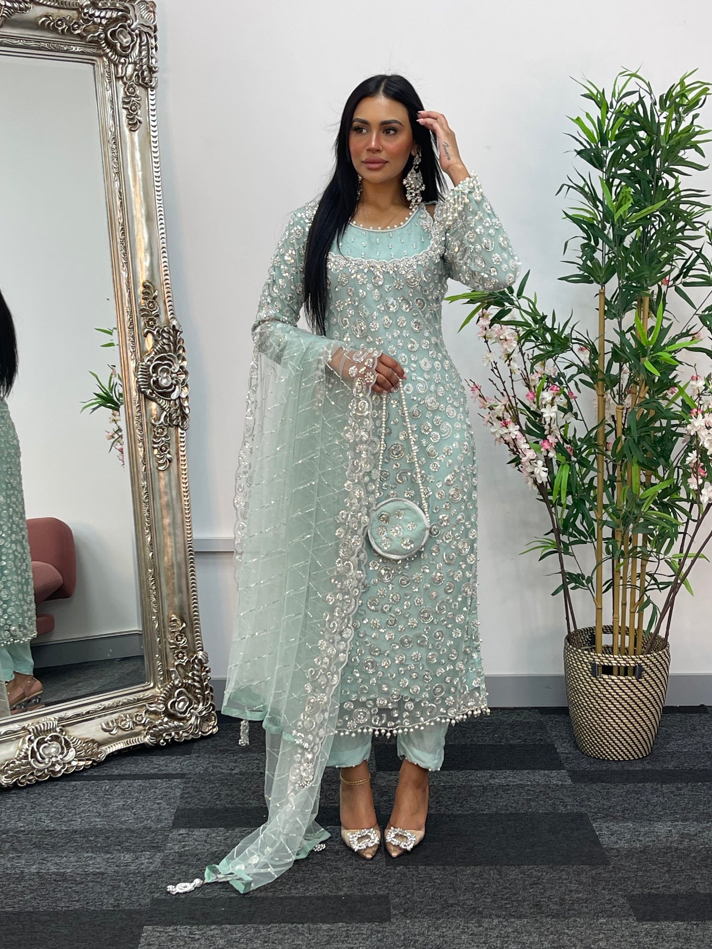 Bali  - Cutdana Net - Mint - Baali - H