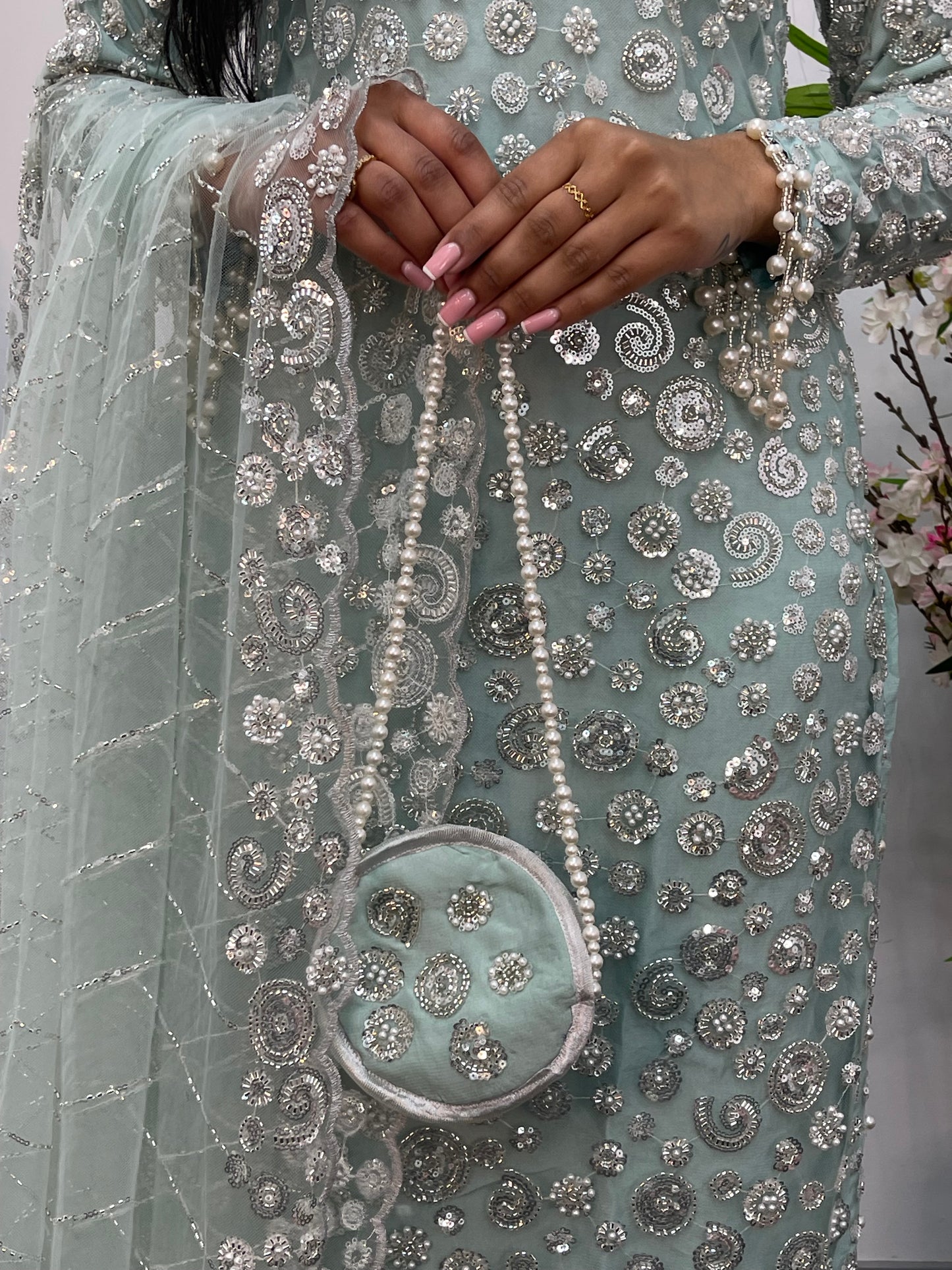 Bali  - Cutdana Net - Mint - Baali - H