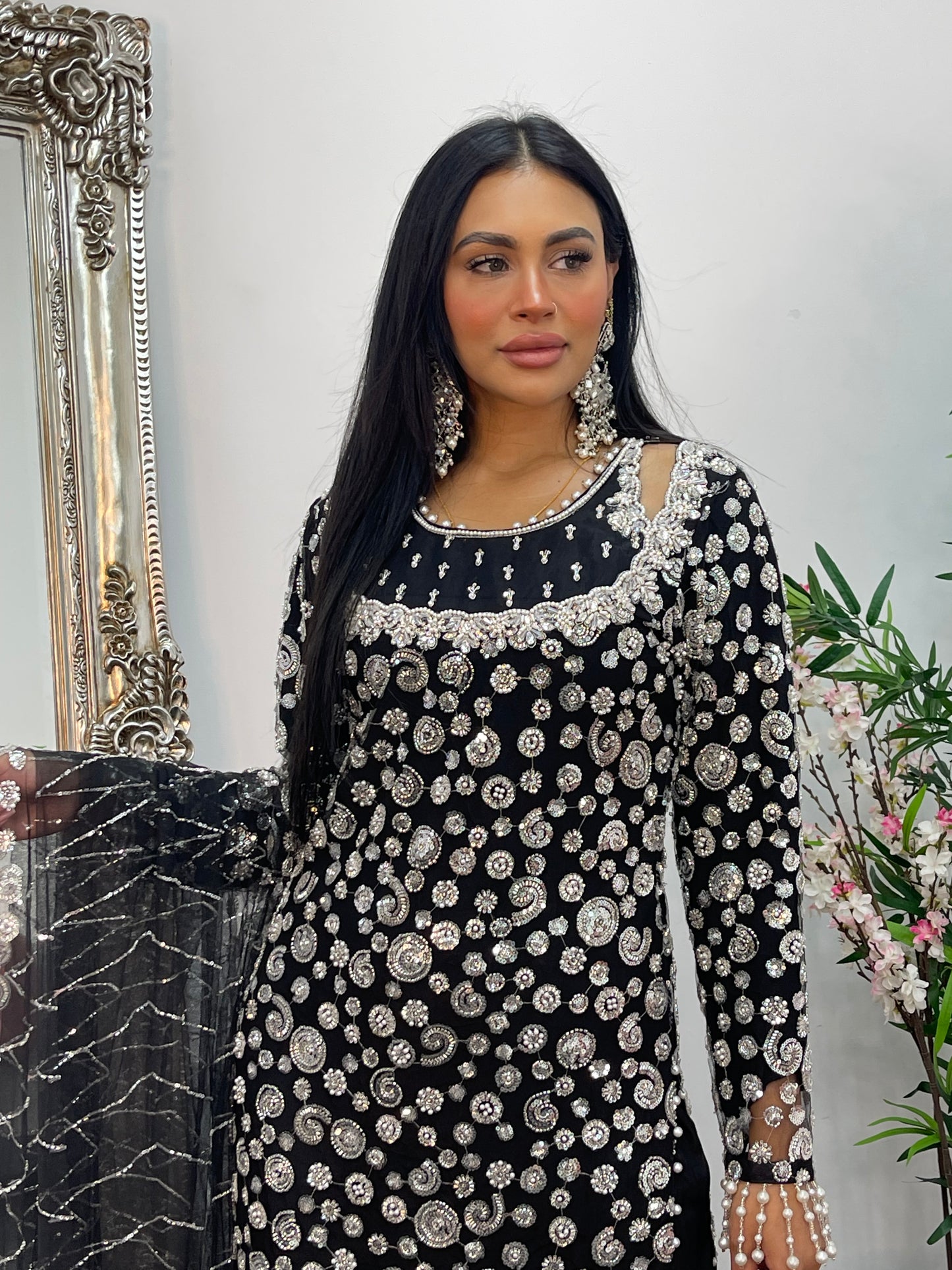 Bali  - Cutdana Net - Black - Baali - H