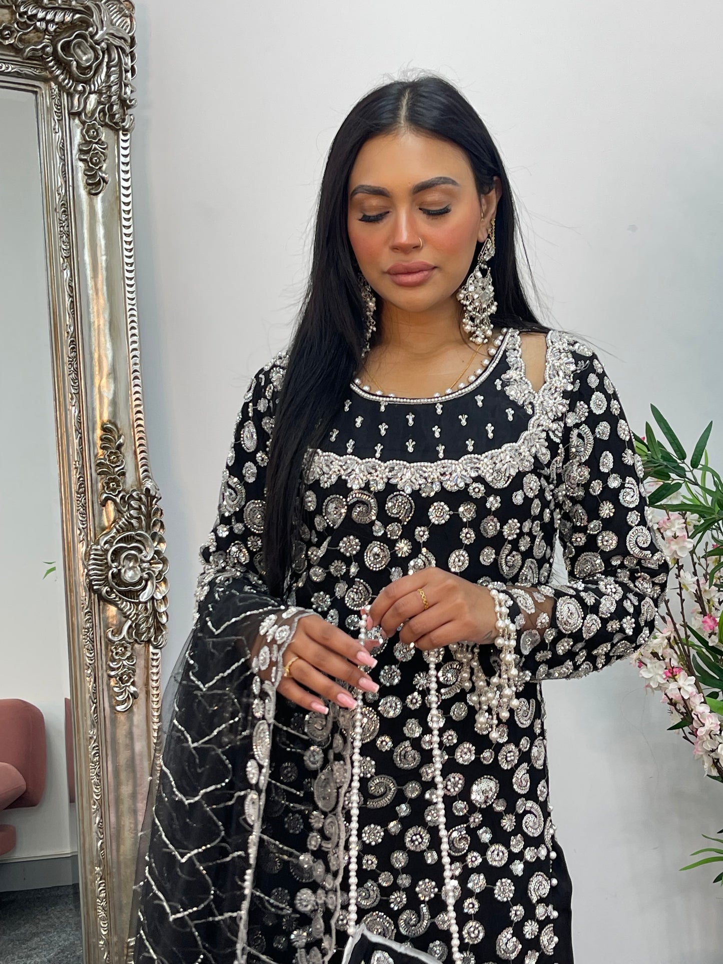 Bali  - Cutdana Net - Black - Baali - H