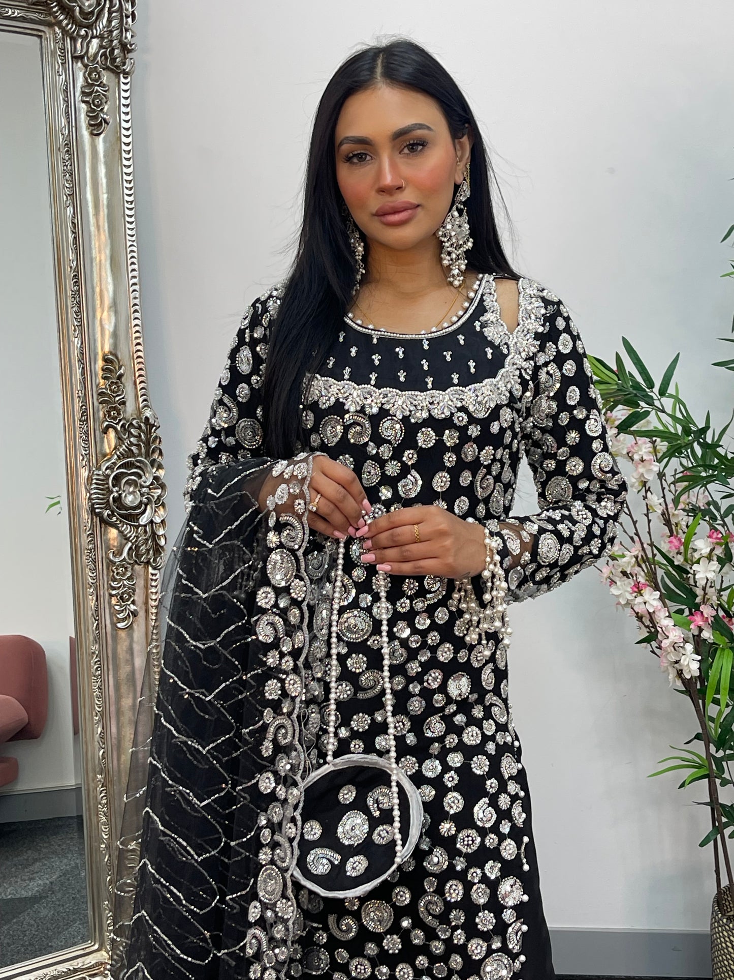 Bali  - Cutdana Net - Black - Baali - H