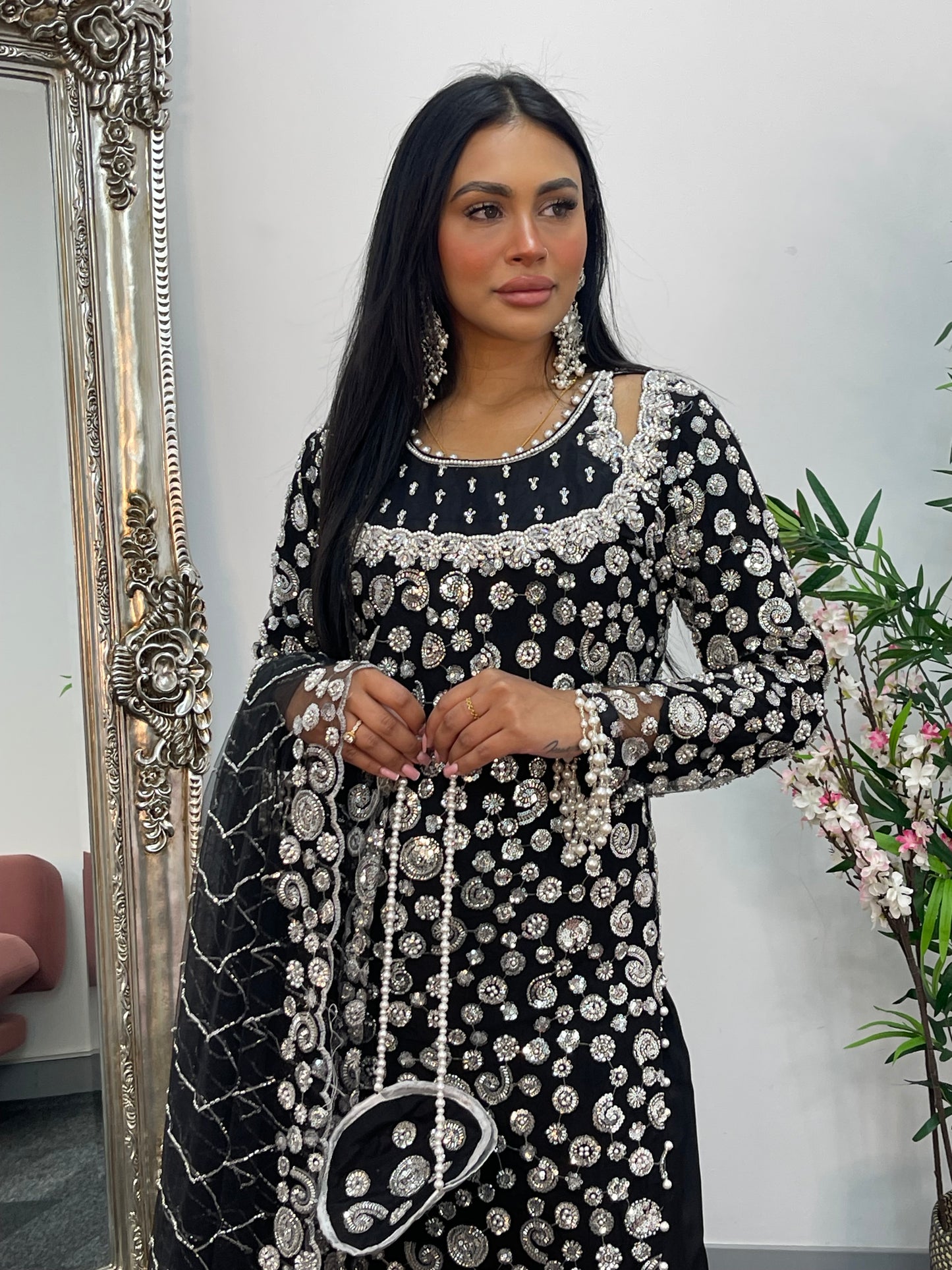 Bali  - Cutdana Net - Black - Baali - H