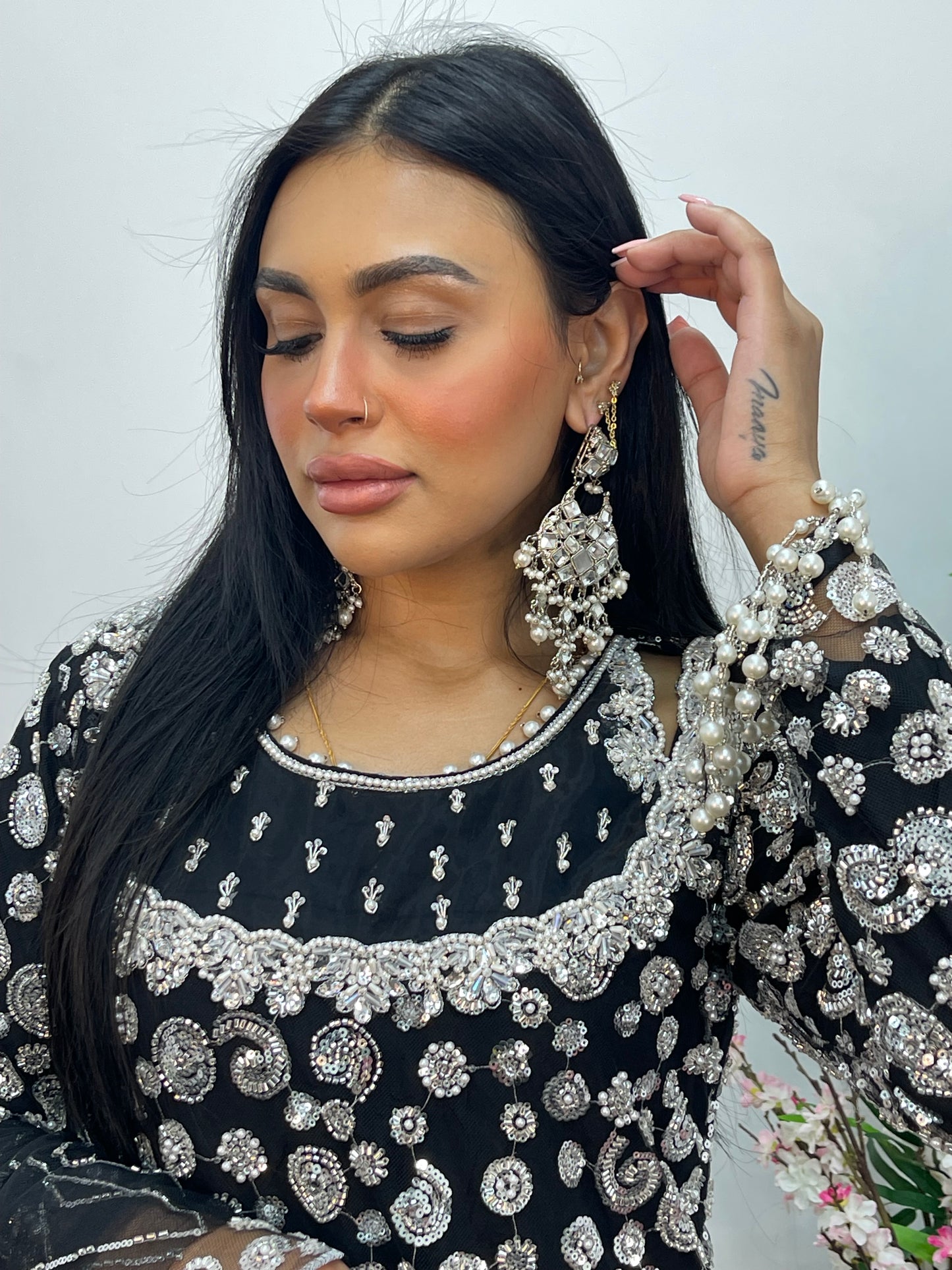 Bali  - Cutdana Net - Black - Baali - H