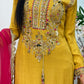 (Pre Order 3/4 Weeks) “Lashkara” - Party Wear - Yellow - Hot Pink - Mustard